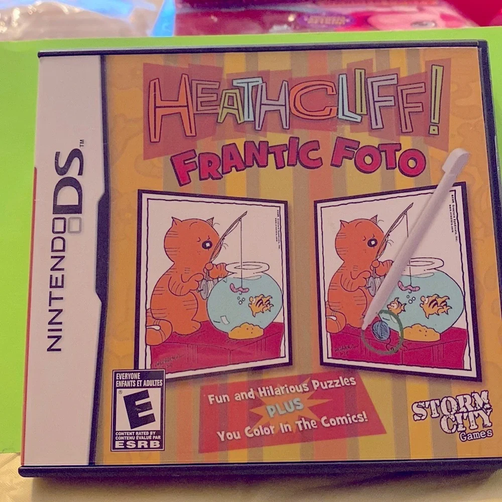 Nintendo DS game - Heathcliff Frantic Foto